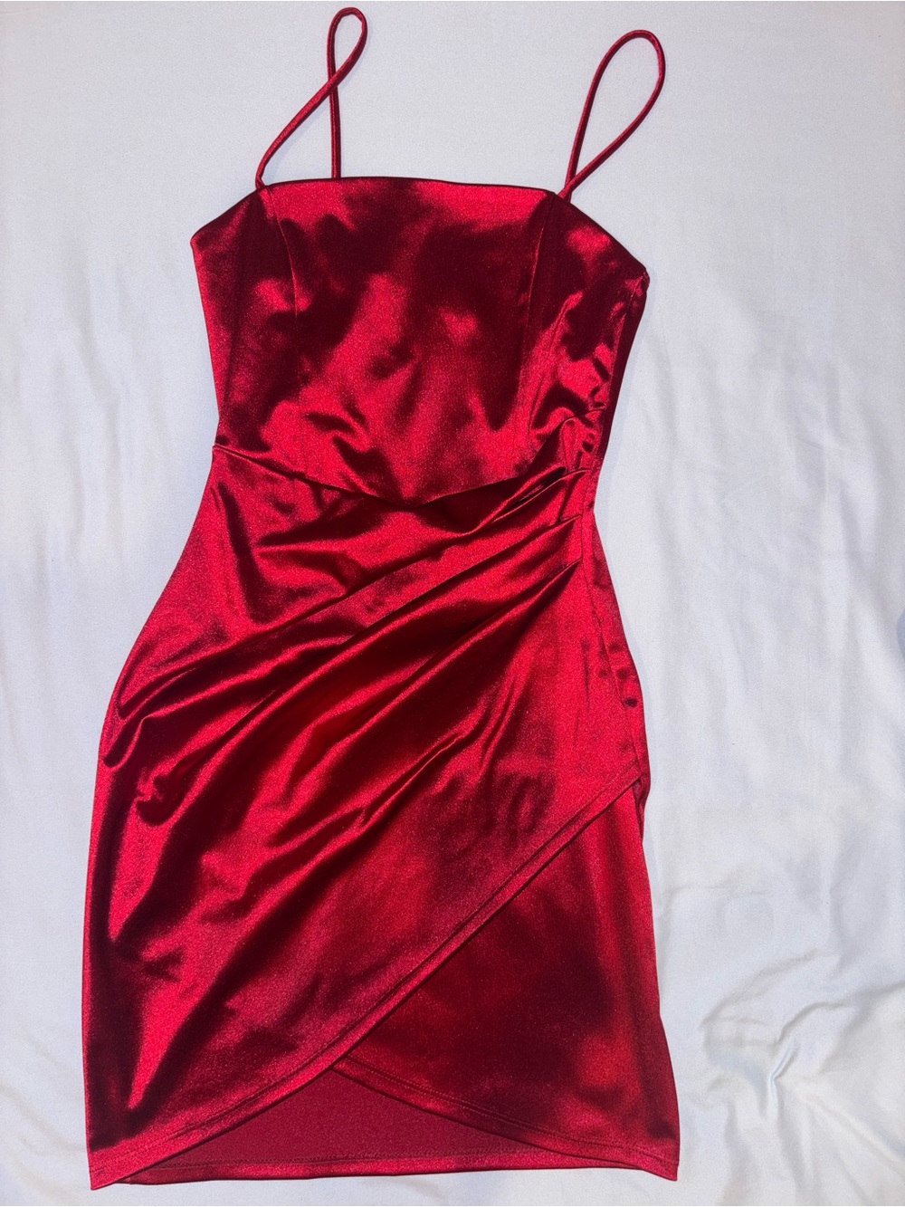 Windsor satin Red Dress